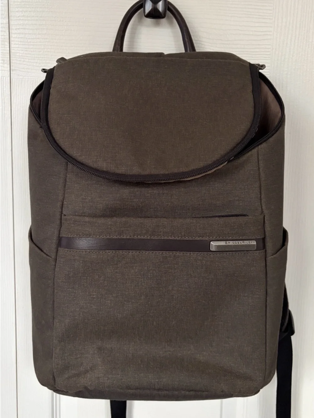 Briggs & Riley Men’s Backpack Kinzie Street Small Wide-mouth Backpack